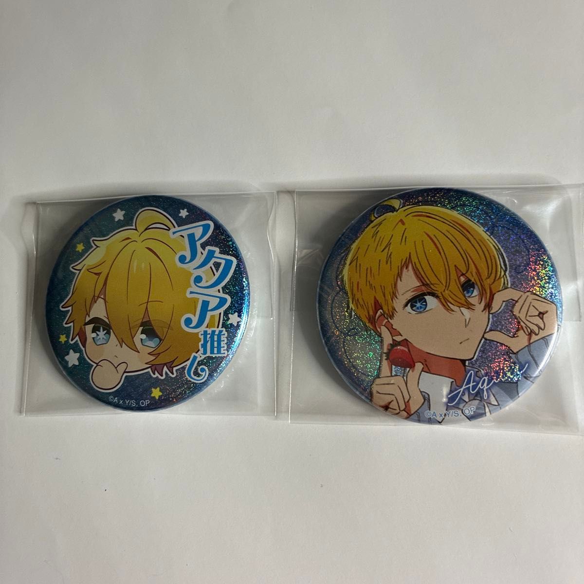 苺プロファン感謝祭2025 缶バッジ 推しの子 アクア アクア 缶バッジ 推しの子 苺プロダクション ファン感謝祭2023