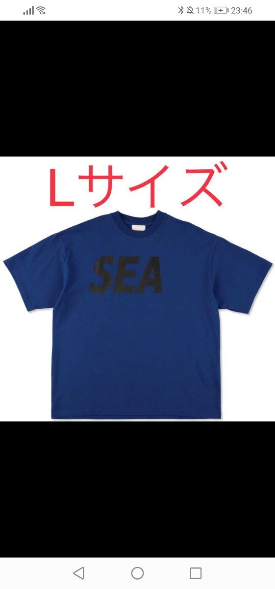wind and sea SEA S/S Tee ネイビー M 新品 WIND AND SEA SIGNATURE SEA S/S Tee BLUE Lサイズ|Yahoo