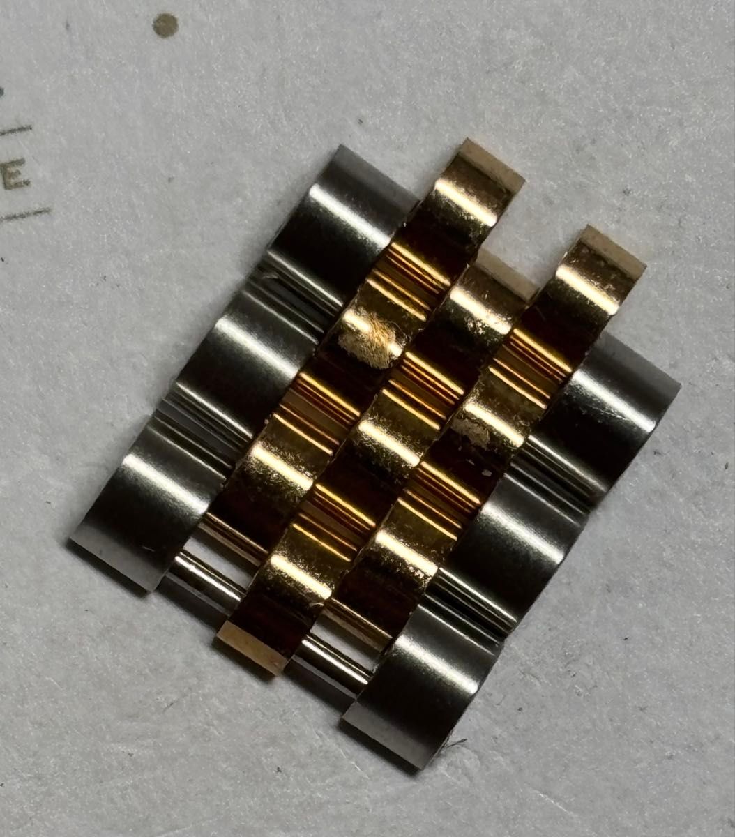 ロレックスYG/SSコンビ駒 良品 ロレックス ROLEX 純正 3 コマ 駒 16233 16013 コンビ