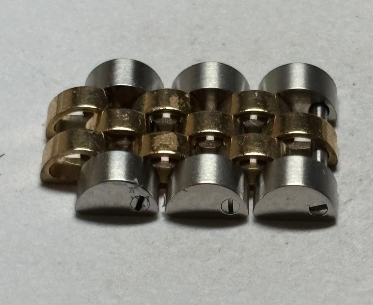 ロレックスYG/SSコンビ駒 良品 ロレックス ROLEX 純正 3 コマ 駒 16233 16013 コンビ