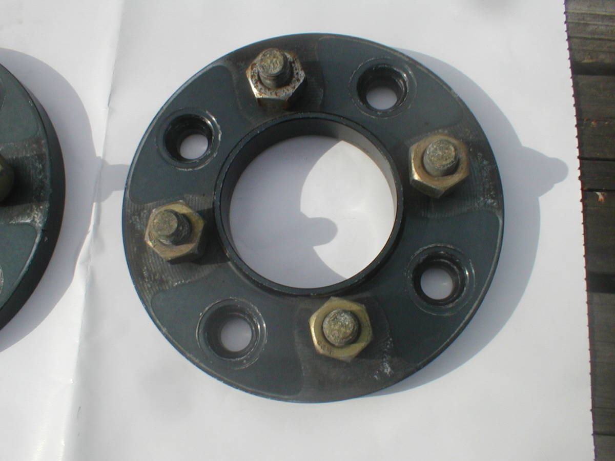 * secondhand goods PCD 4 hole conversion to red spacer 114,3mm-100mm thickness 2cm 2 sheets *