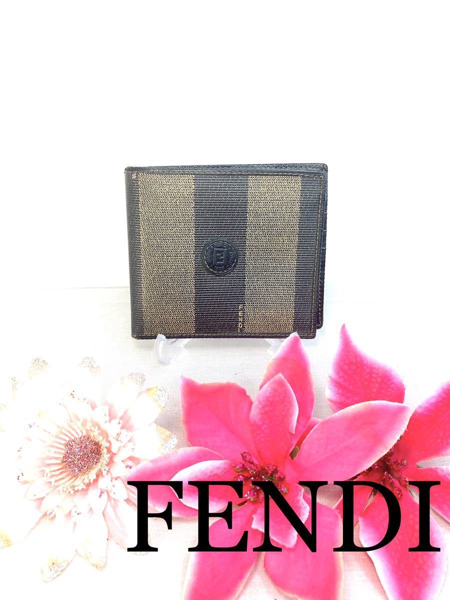 FENDI ヴィンテージ フェンディ 二つ折り財布