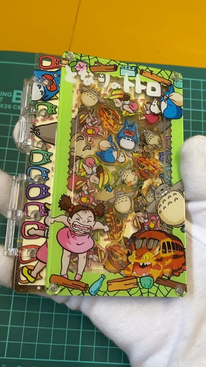 シャカシャカノート透明カバー付き