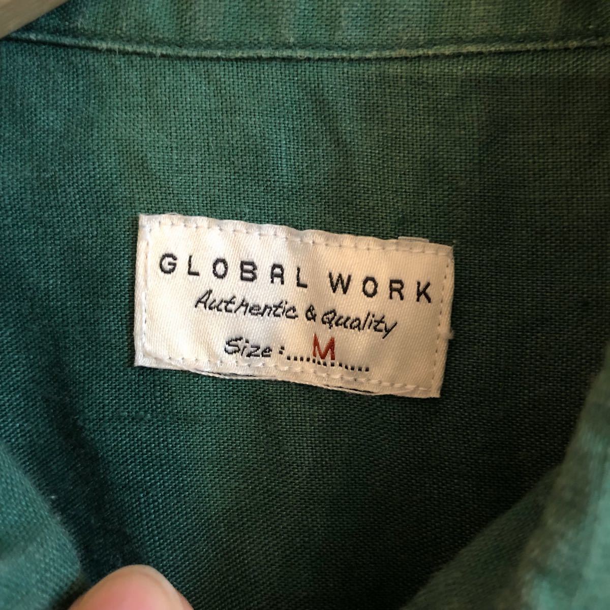 グローバルワーク GLOBAL WORK メンズ 半袖シャツ