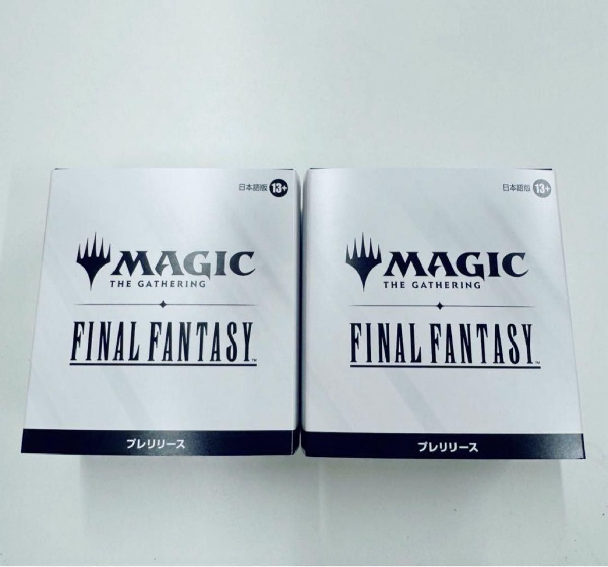 mtg FINAL FANTASY プレリリースキット 日本語 新品 2個 MTG】 プレリリースキット プレリリースパック 2個セット プレリ