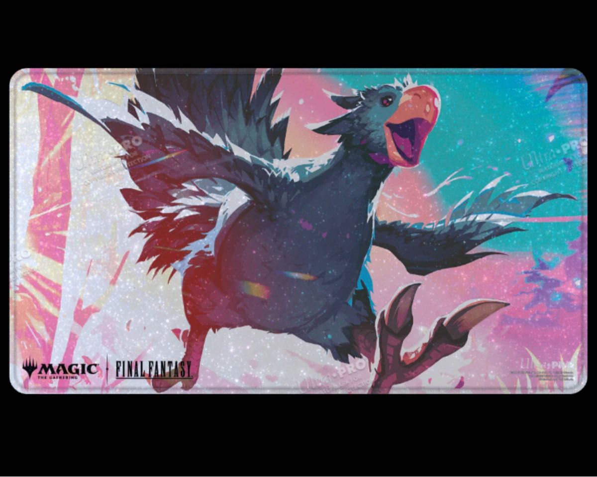 2枚セット未開封 MTG FF プレイマット チョコボ MTG「チョコボ 黒チョコボ プレイマット」新品 未開封
