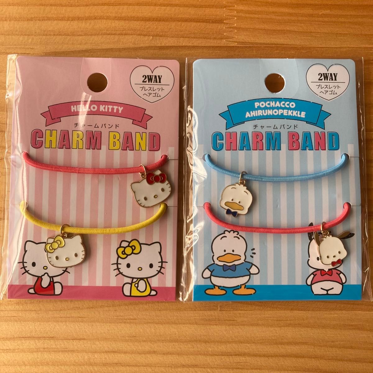 サンリオ コロコロクリリン ミミィ チャームバンド 2WAY 2個セット サンリオ コロコロクリリン ミミィ チャームバンド 2WAY 2個