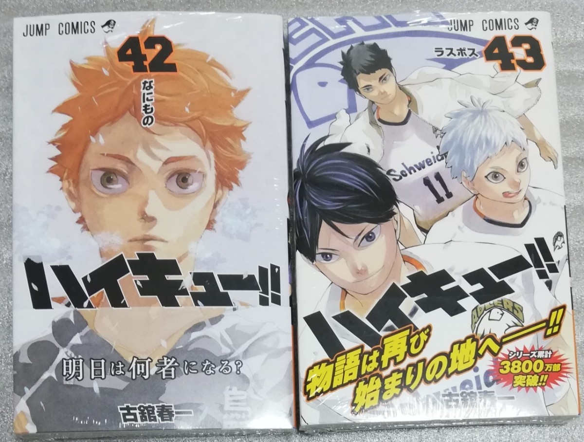 ハイキュー 42巻 43巻 2冊セット 初版 未開封|Yahoo!フリマ(旧 ハイキュー 42巻 43巻 2冊セット 初版 未開封|Yahoo!フリマ(旧