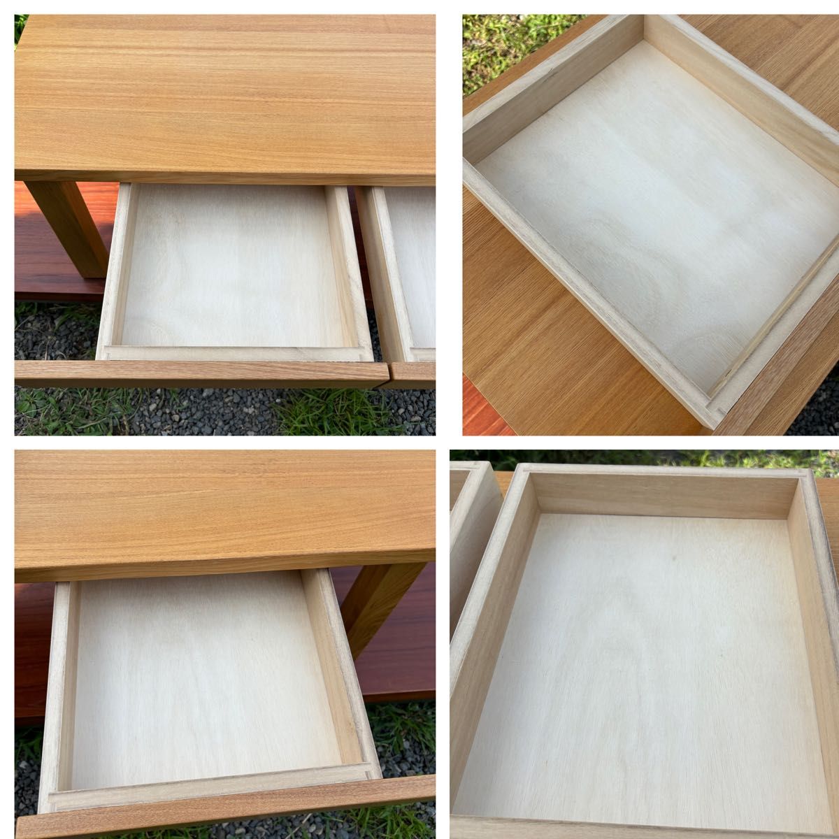 廃盤品 MUJI 無印良品 ボックステーブル タモ材 ローテーブル MUJI 無印良品 良品計画 タモ材 ローテーブル センターテーブル