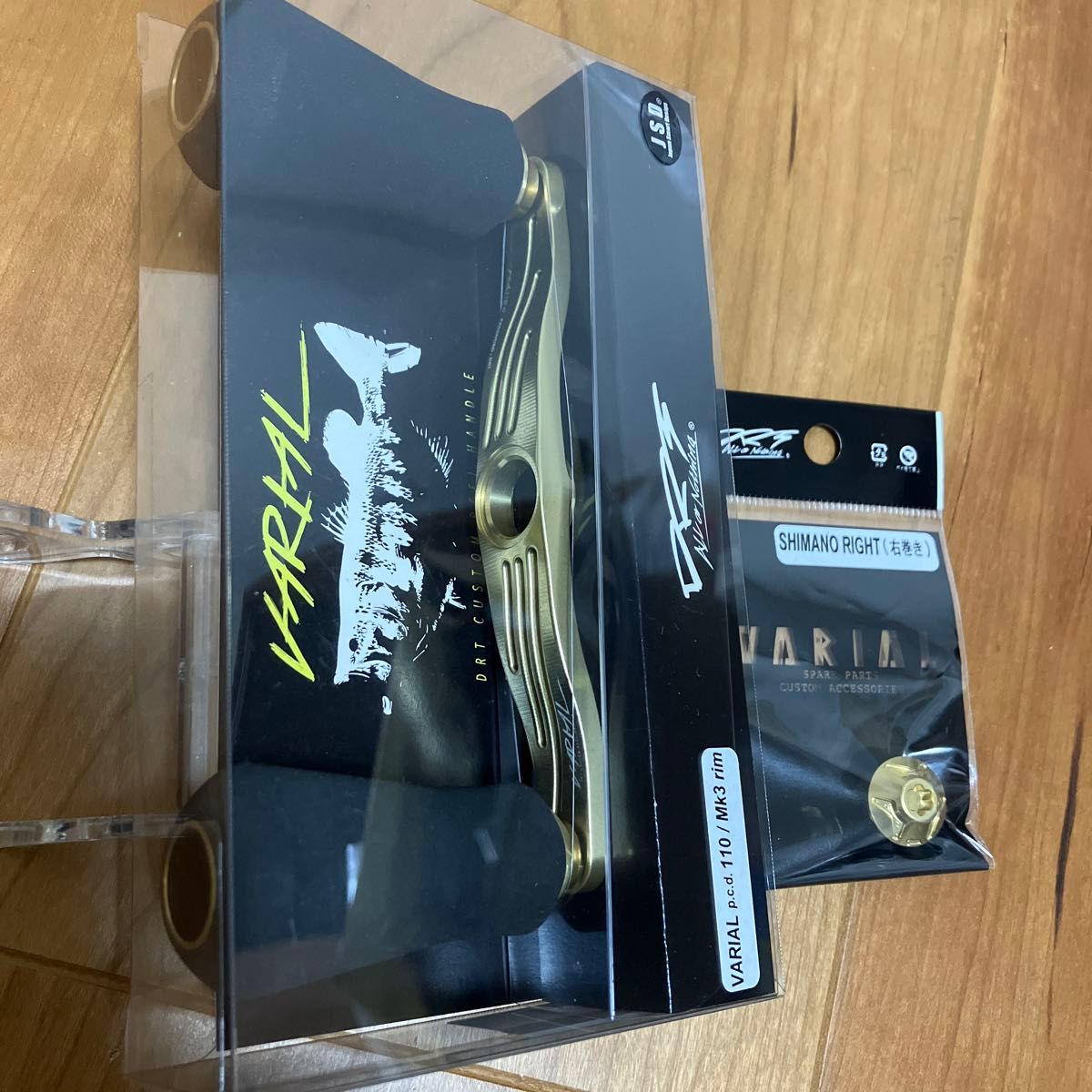 DRT バリアルハンドル110 Mk3 rim キープキャスト限定 ゴールド バリアルハンドル110 GOLD VARIAL110 キープキャスト2025限定