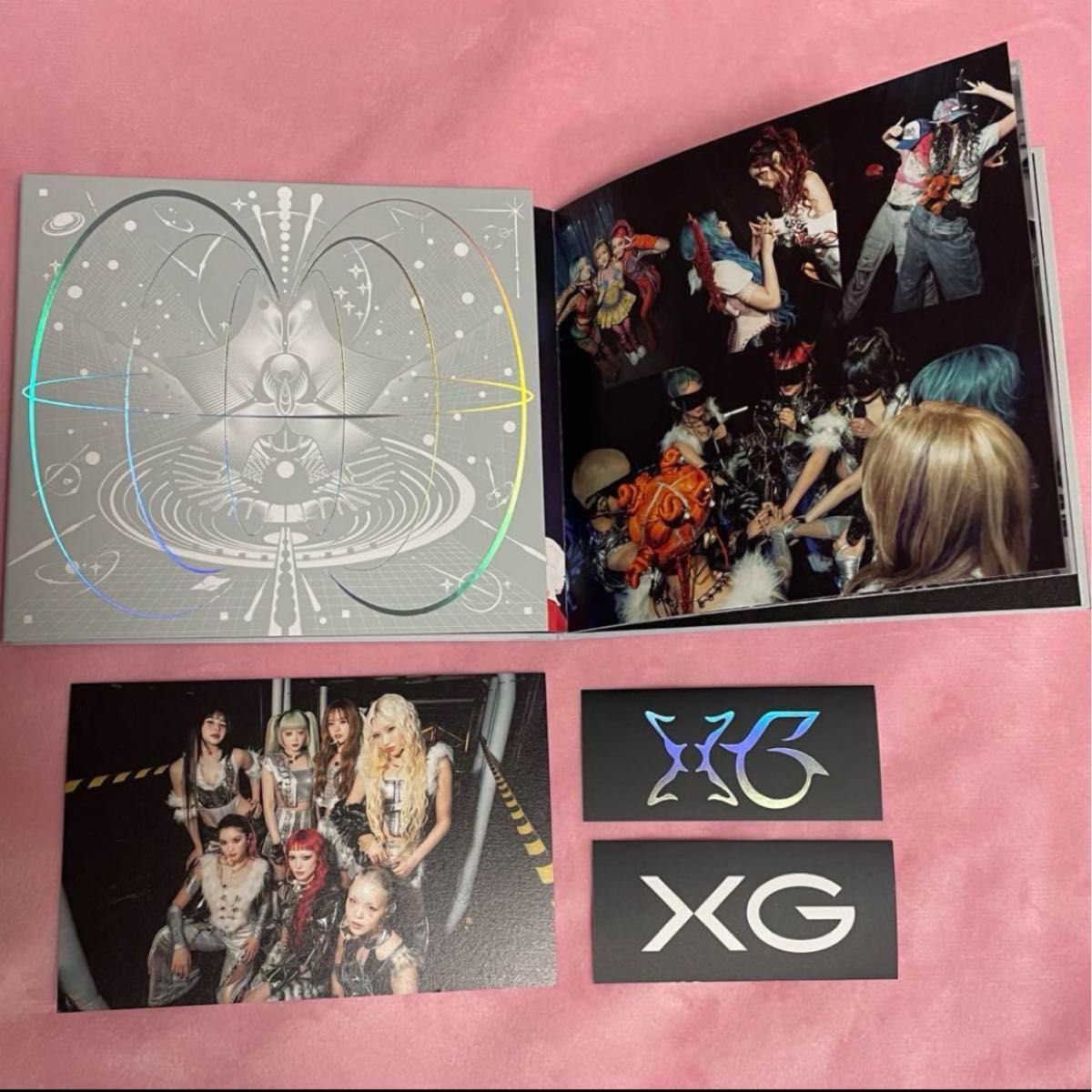 【最終値下げ】XG KCON会場限定クリアファイル&ポストカード ジュリア 開封済】 XG MILLION PLACES CD ステッカー ポストカード ヒナタ