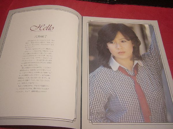 [ редкостный ] Yagami Junko брошюра концерт * Tour 1979 год проспект ko ключ pop в это время было использовано Showa Retro 