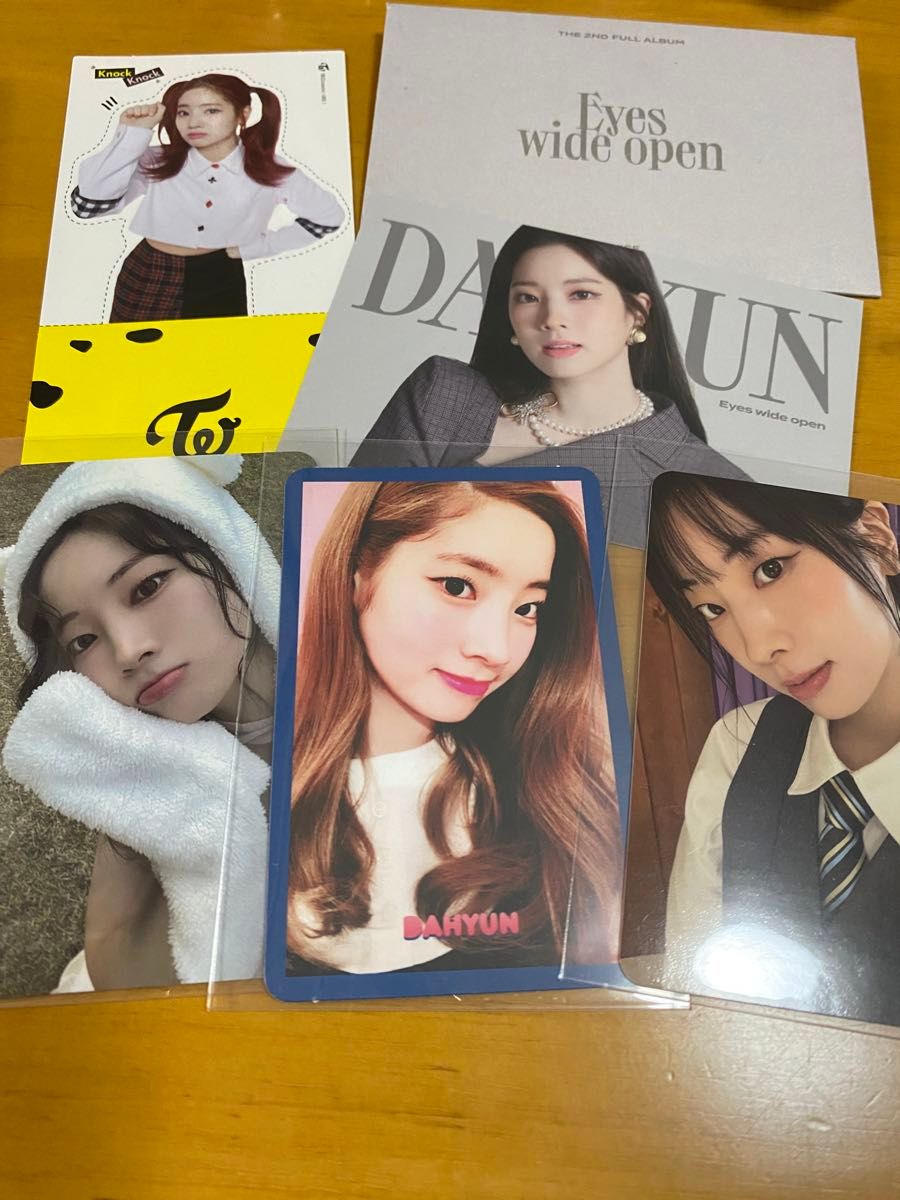twice apieu ダヒョントレカ セット まとめ売り 希少 twice apieu ダヒョントレカ セット まとめ売り 希少 ダヒョン