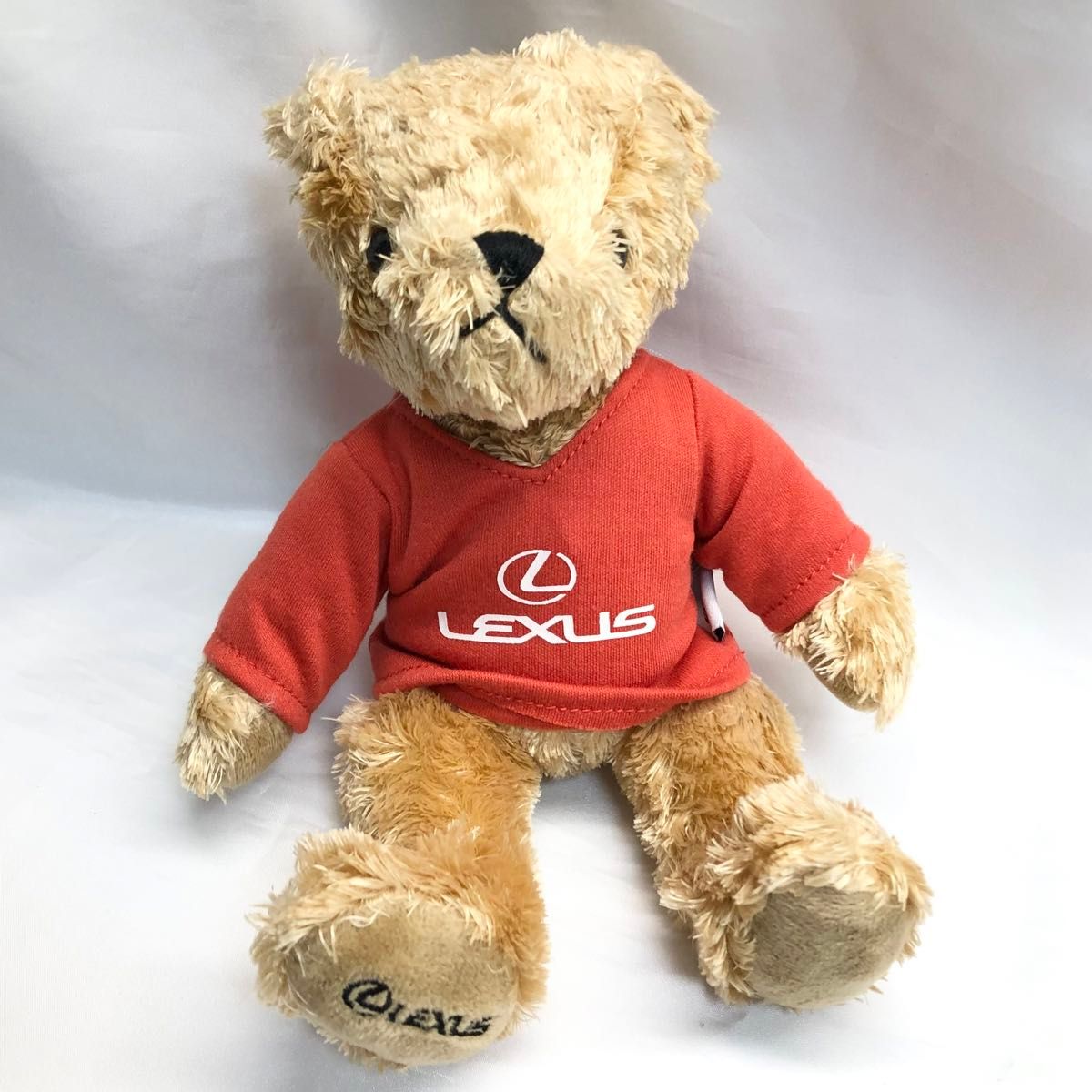 レクサス テディベア 未使用】 LEXUS レクサス ぬいぐるみ テディベア 赤Tシャツ