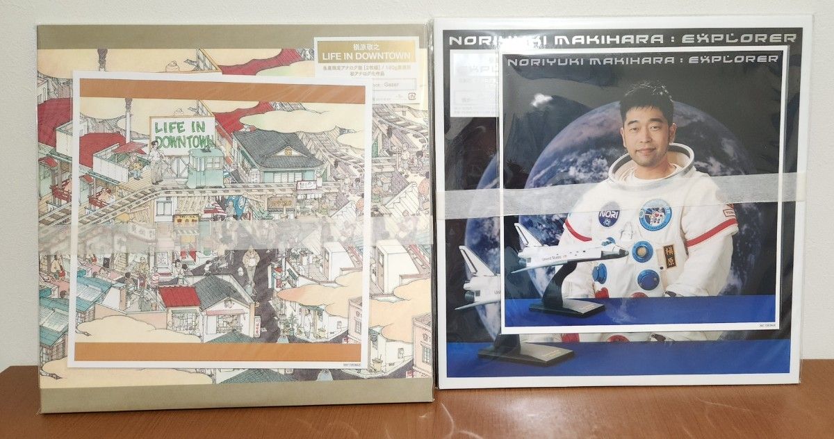 槇原敬之 LIFE IN DOWNTOWN / EXPLORER アナログ盤セット｜Yahoo