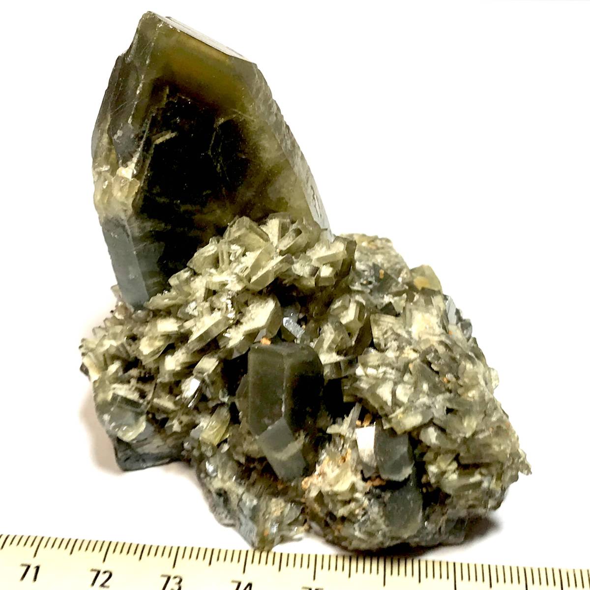 高品質重晶石クラスター・278g（中国産鉱物標本・四川省産）_画像4