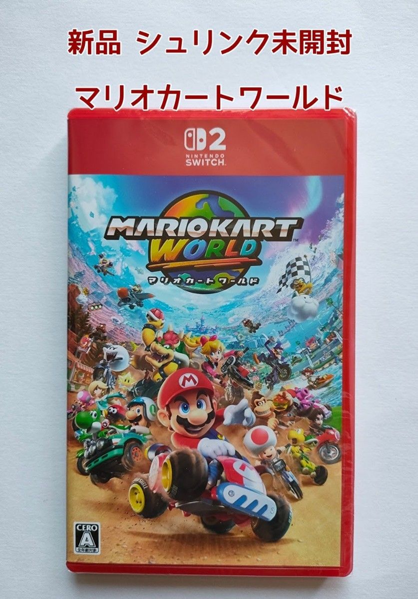 【未開封品】マリオカート ワールド Nintendo Switch2 新品シュリンク未開封品 マリオカートワールド Switch2|Yahoo