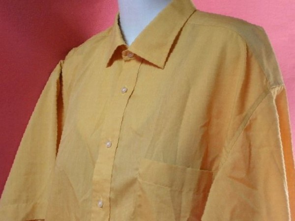 USED CENTUNER Y рубашка размер LL оттенок желтого 
