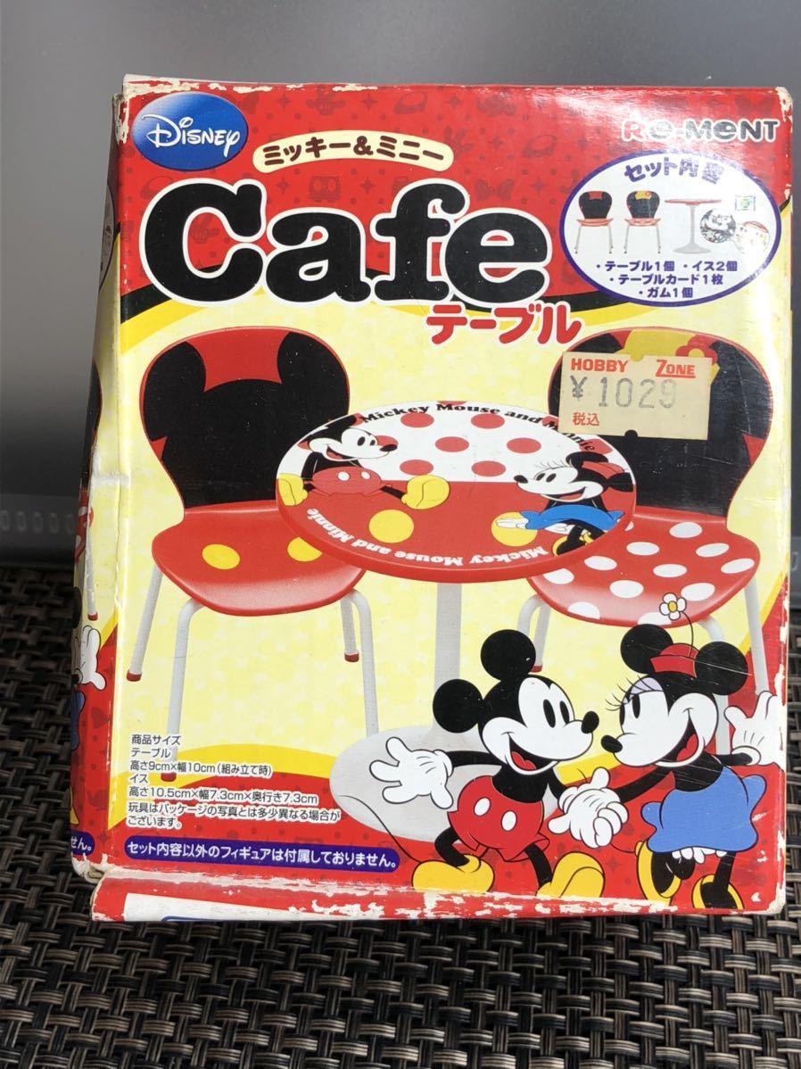 はこぽす対応商品 新品 中身確認済み 綺麗 リーメント ミッキー ミニー カフェテーブル Cafeテーブル ディズニー ミニチュア ディズニー Re Ment その他 Www Amf46 Fr