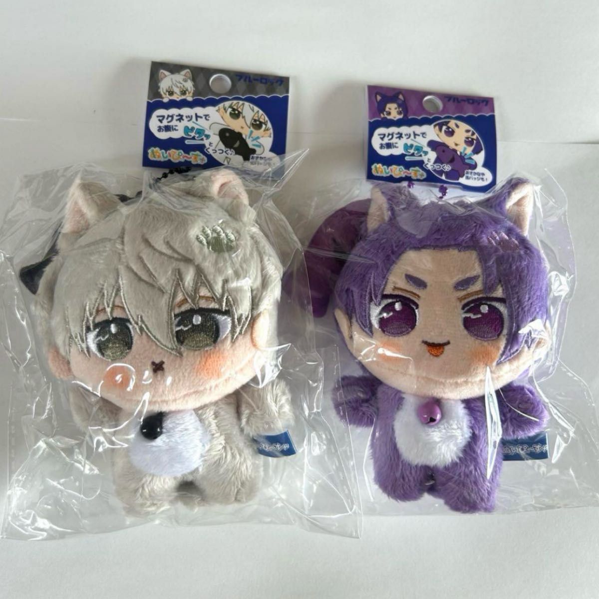 ぬいぴ~す はらぺこにゃんこ 凪誠士郎 御影玲王 ブルーロック ぬいぴ〜す+はらぺこにゃんこ 凪誠士郎 御影玲王