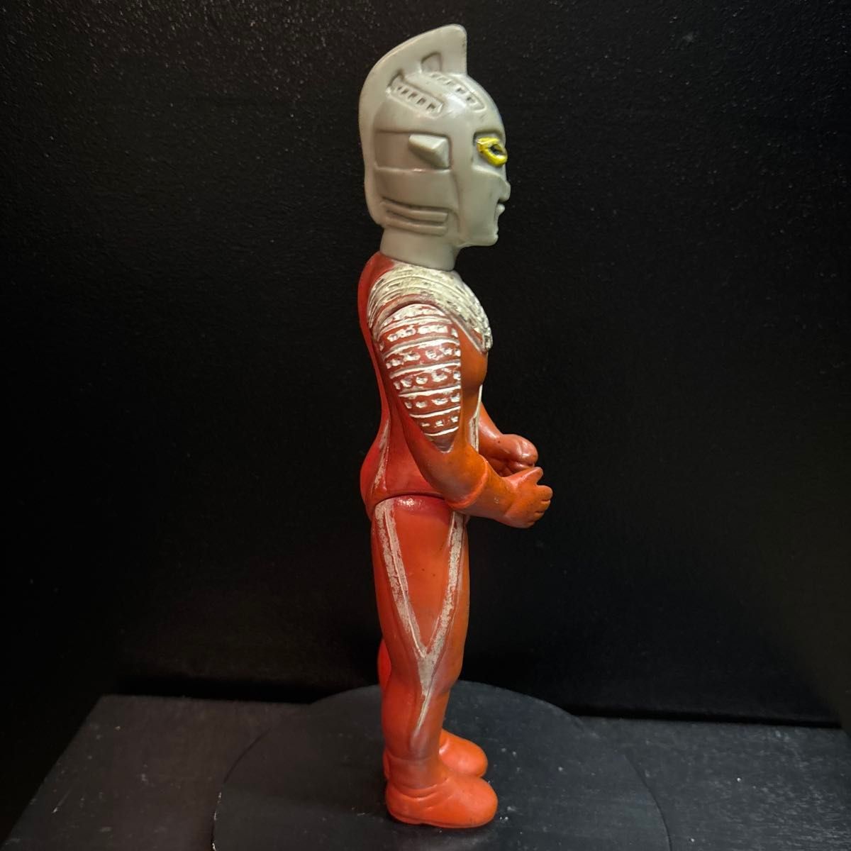 昭和レトロ 当時物 美品 マルサン ソフビ ウルトラセブン 円谷プロ ウルトラセブン ソフビ マルサン 450 当時物 昭和レトロ 円谷