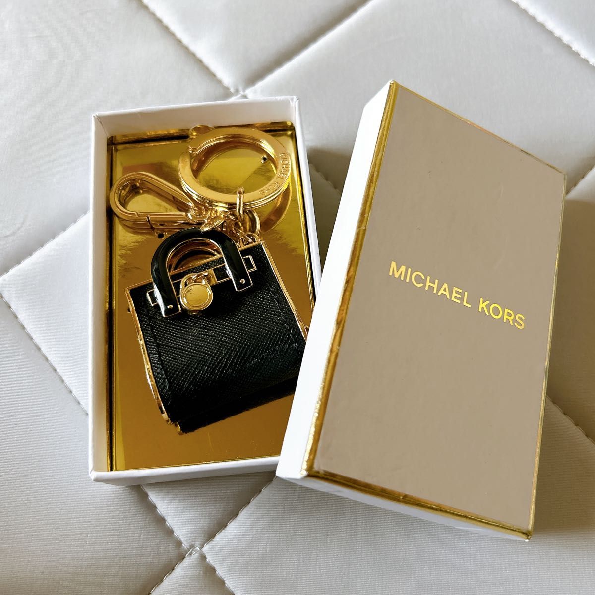 【MICHAEL MICHAEL KORS】キーホルダー MICHAEL KORS バッグ型キーホルダー ブラック|Yahoo!フリマ(旧
