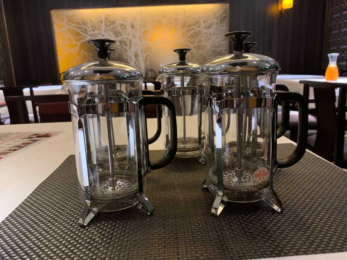 未使用品 5個セット ハリオ ハリオール・オーレ 4人用 紅茶器ティー