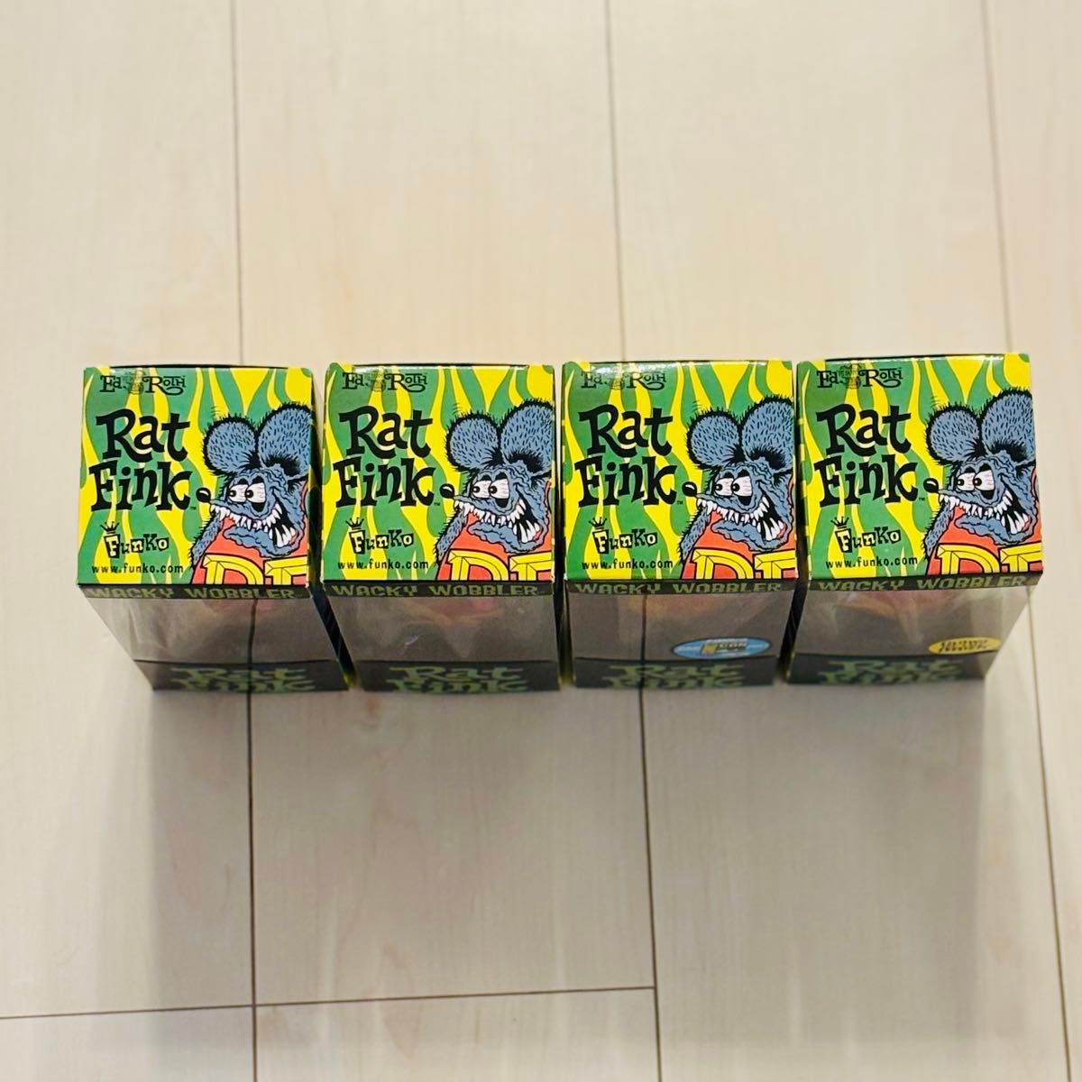Rat Fink Wacky Wobbler 4体セット Rat Fink WACKY WOBBLER フィギュア 4体セット|Yahoo!フリマ