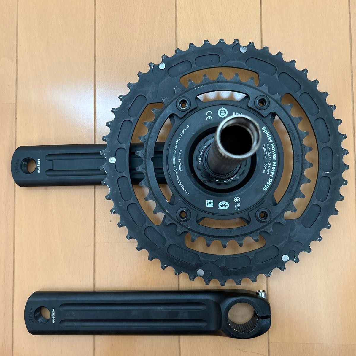 Magene PES-P505パワーメーター クランクセット中古品 Magene PES-P505パワーメーター クランクセット中古品 美品