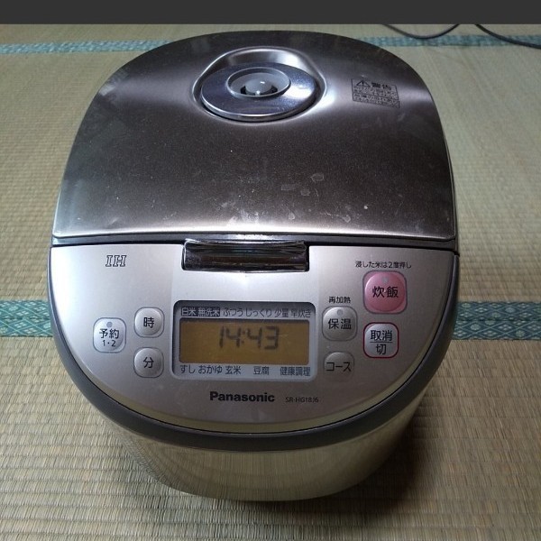 IHジャー炊飯器 SR-HG18J6 パナソニック 1升炊き