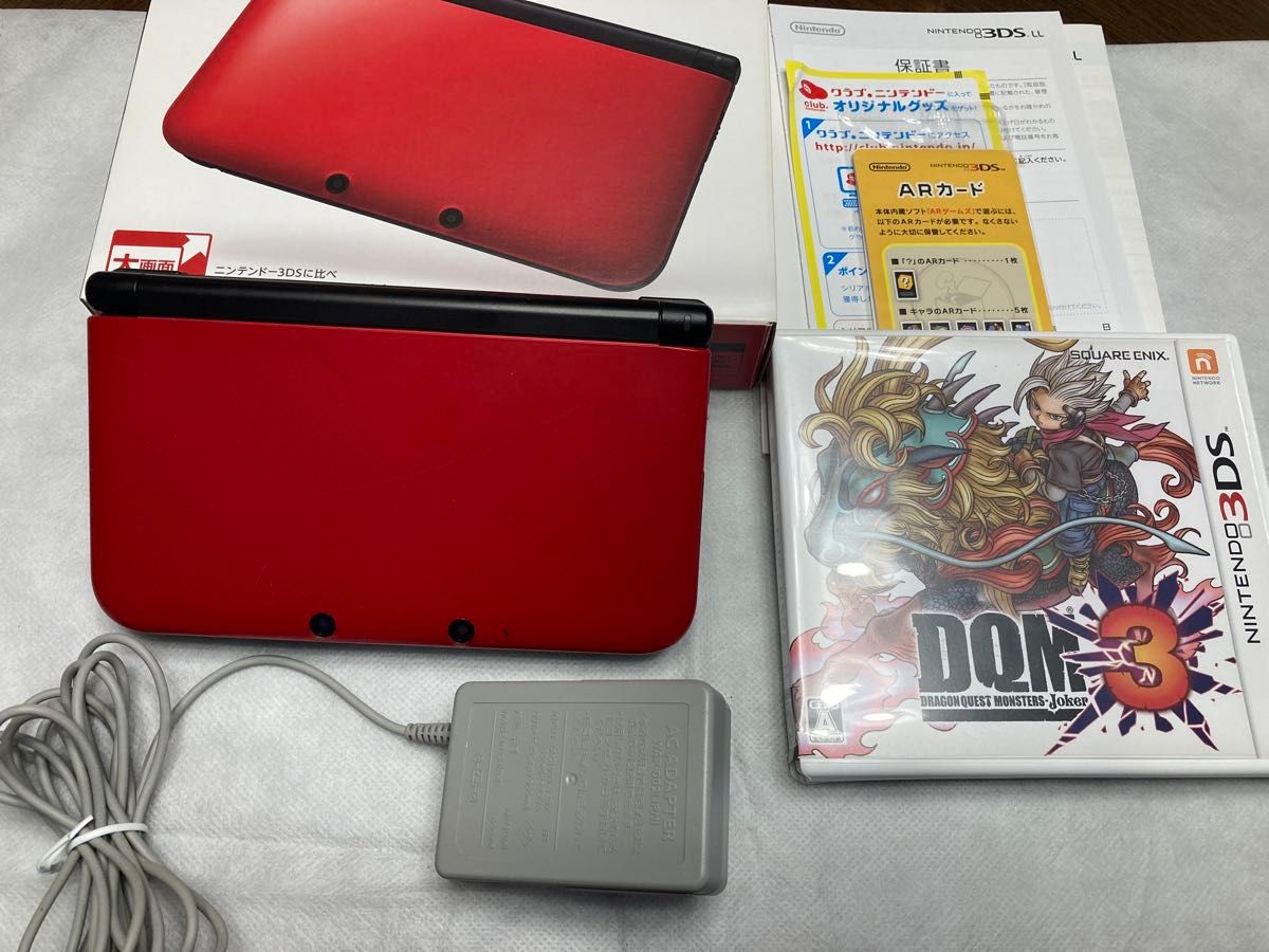 ニンテンドー3DS LL レッド×ブラック ACアダプターセット ニンテンドー3DS LL レッド×ブラック ACアダプターセット Amazon