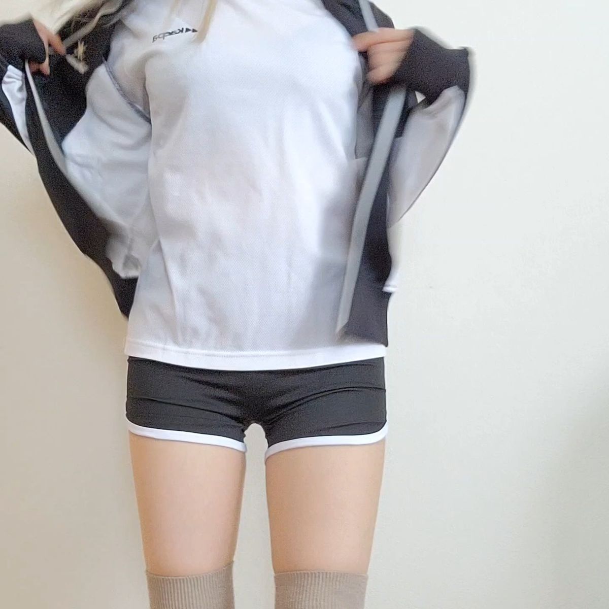 2点セット スポーツTシャツ&長袖ジャージ ジャケット
