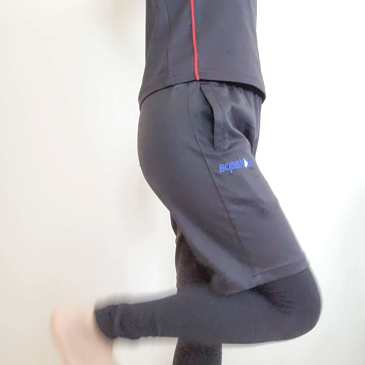 ハーフパンツ レギンスセット スポーツ トレーニング 黒