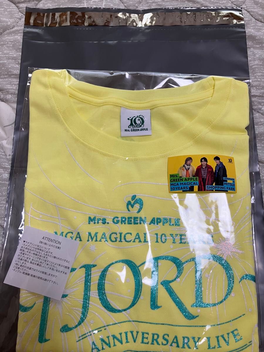【新品未使用】Mrs.GREEN APPLE FJORD Tシャツ クロップド クロップド 新品未使用 Mrs GREEN APPLE FJORD Tシャツ|Yahoo