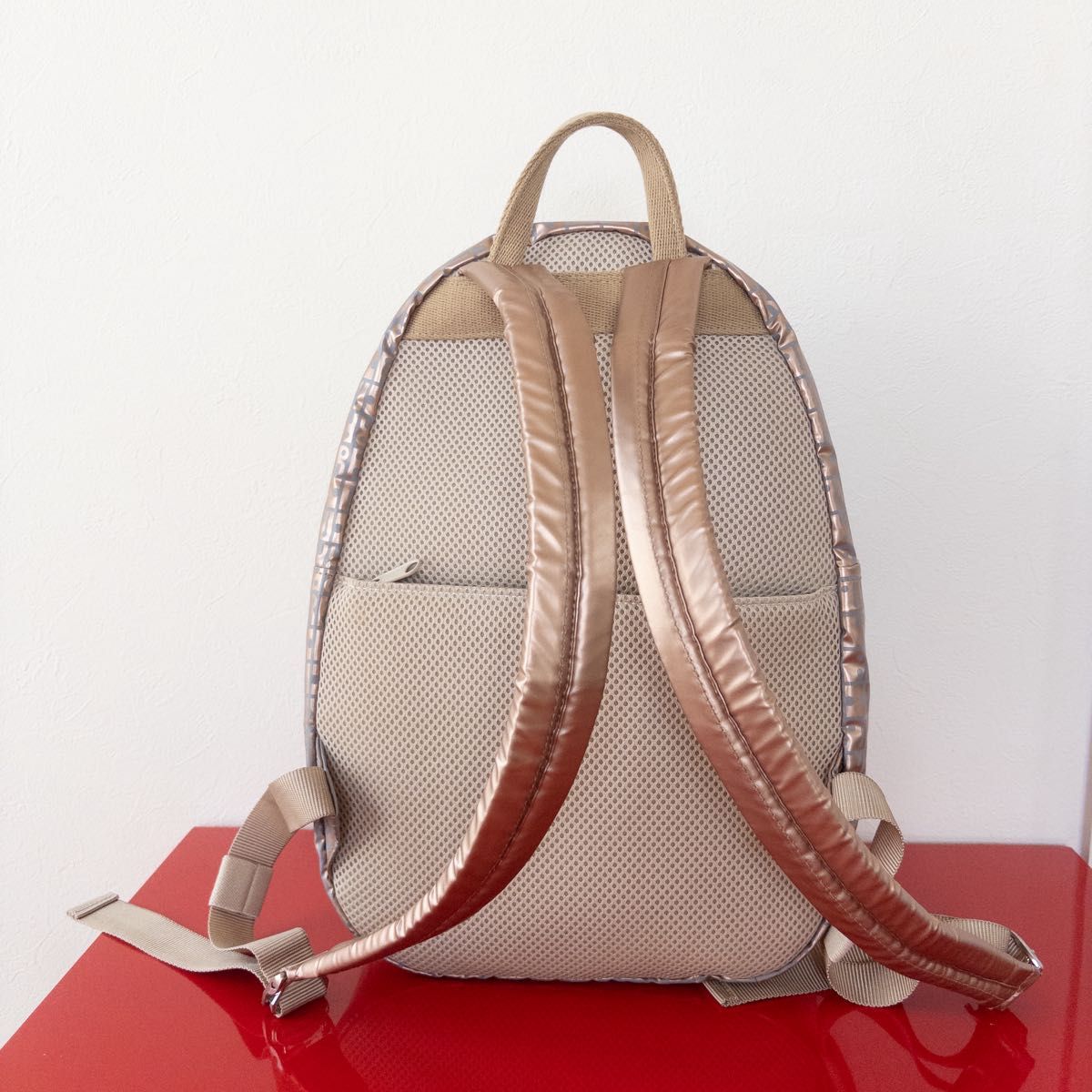 【美品】YAMATOYA RaviRavi リュック ピンクゴールド 美品】 ヤマトヤ ラビラビ リュック ピンクゴールド RaviRavi
