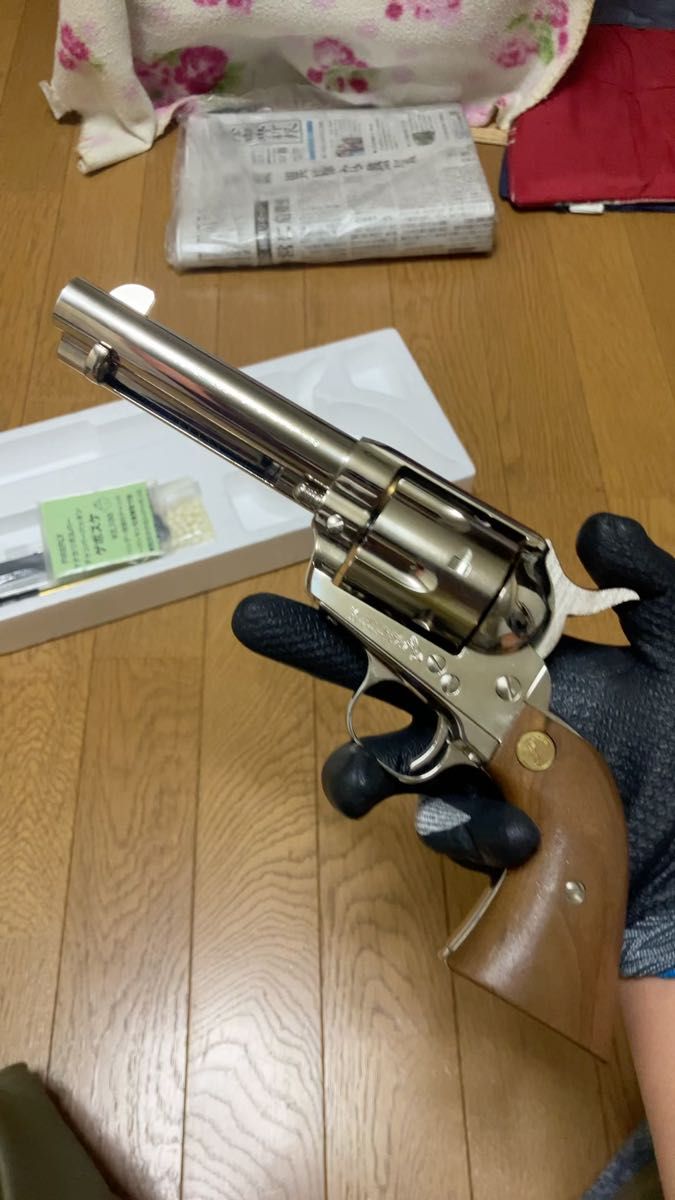 TANAKA WORKS シングルアクションアーミー.45 HW ニッケルフィニッシュ