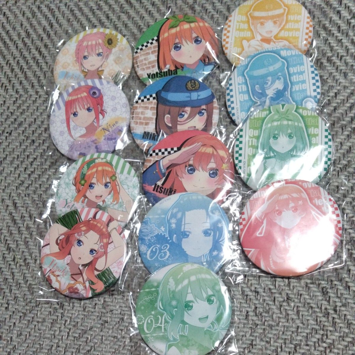 五等分の花嫁 缶バッジ 13個 五等分の花嫁 缶バッジ 13点セット|Yahoo!フリマ(旧PayPayフリマ)