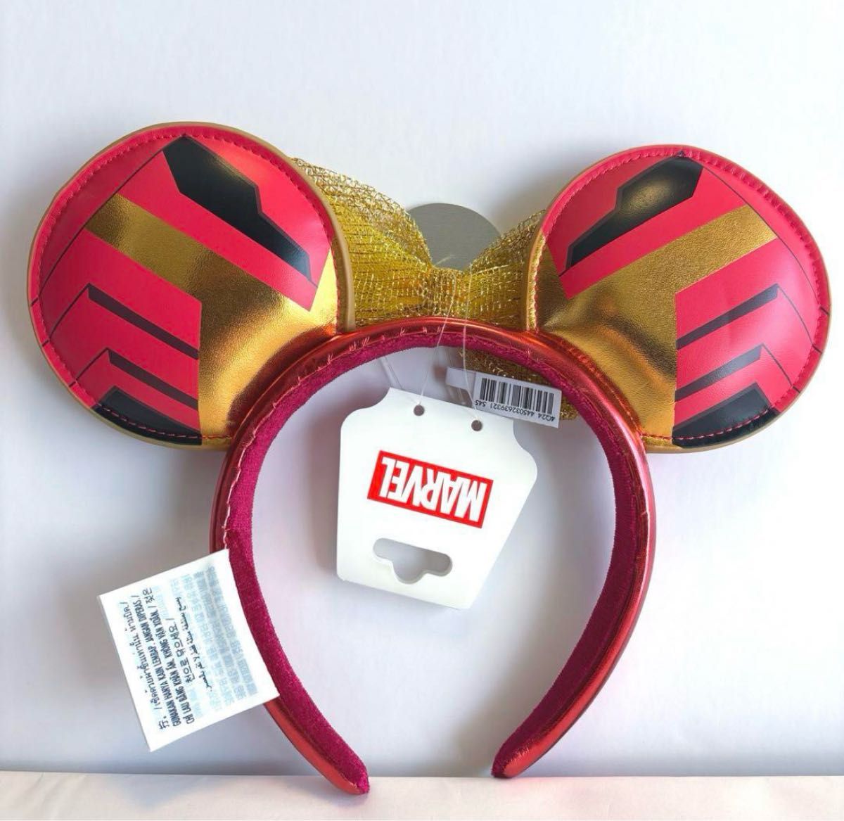 ☆US Disney Parks☆ミニーカチューシャ MARVEL アイアンマン ディズニー マーベル アイアンマン ミニーマウス カチューシャ