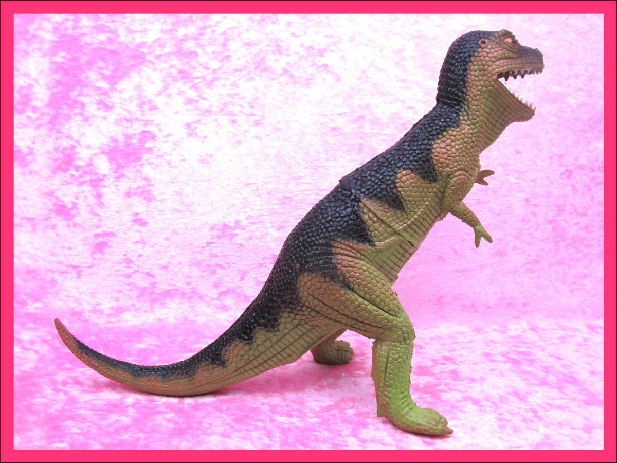 恐竜フィギュア ★ ティラノサウルス ソフビ フィギュア 26㎝ 1996 中国製 ／ 1点_画像6