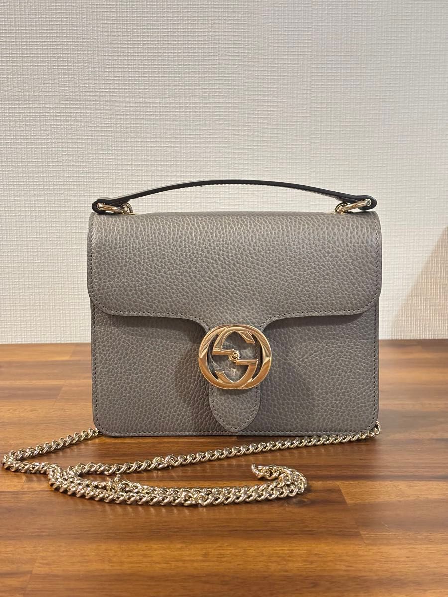【国内即発】GUCCI GGマーモント 2Wayショルダーバッグ 696123 美品】GUCCI グッチ 2way ショルダーバッグ GGロゴチェーン