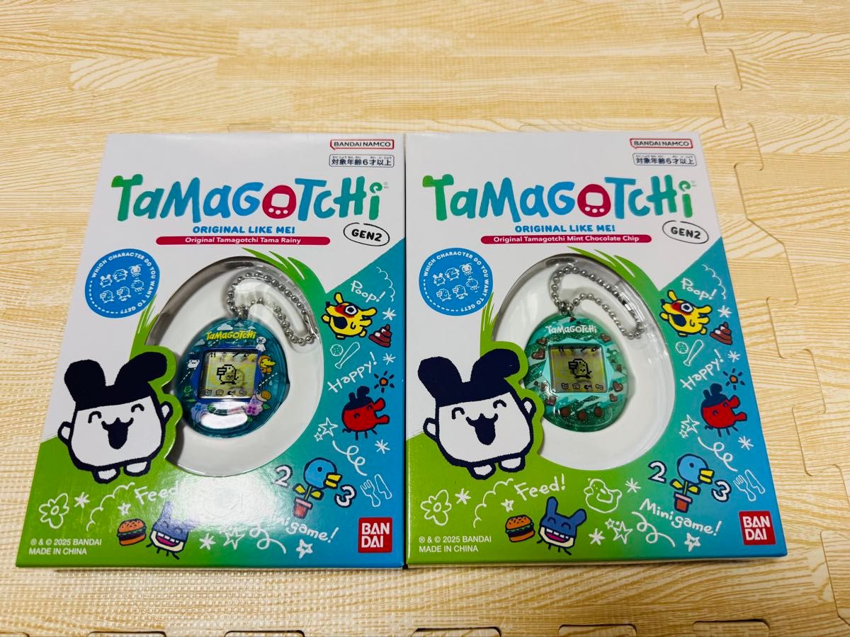 【新品・未開封】たまレイニー&ミント たまごっち Tamagotchi Original Like MEI 2個セット 新品未開封