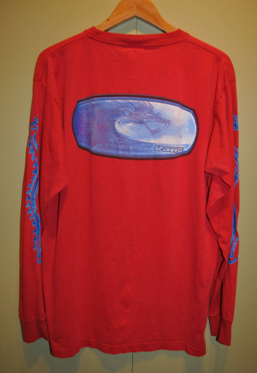 ユーズド ９０年代 VANS CAB CABALLERO バンズ キャバレロ L/S Tシャツ MADE IN USA
