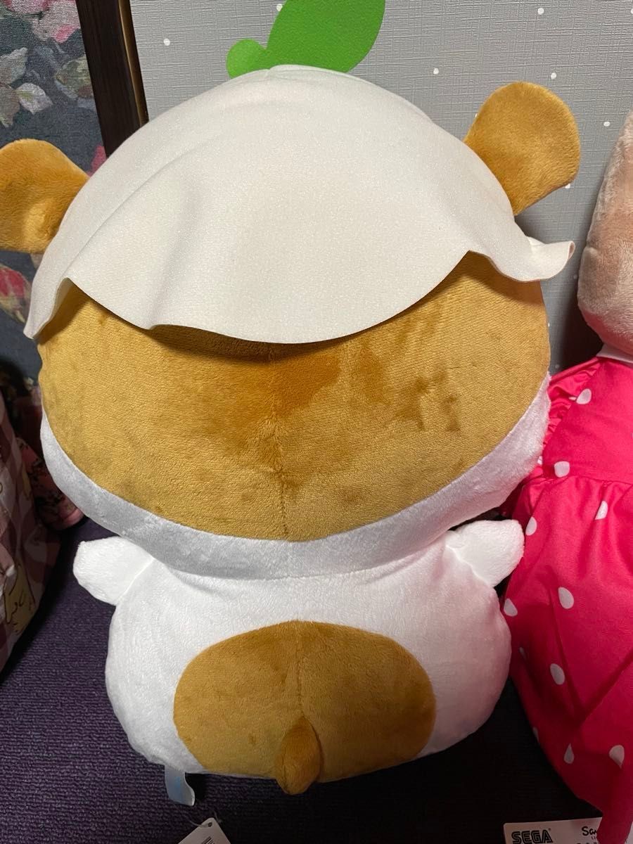 サンリオ マロンクリーム コロコロクリリン ギガジャンボ ぬいぐるみ マスコット サンリオ コロコロクリリン ぬいぐるみ BIG ギガジャンボ