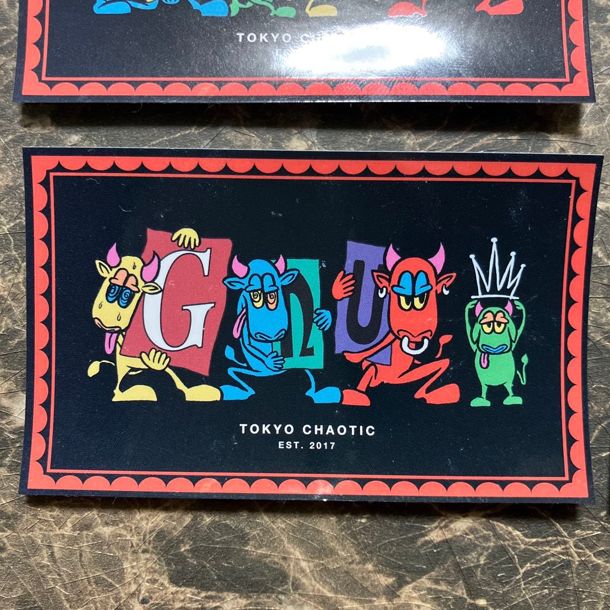 【三ヶ日限定】King gnu ステッカー セット クーポン利用可 非売品 King Gnu オリジナルステッカー 4種