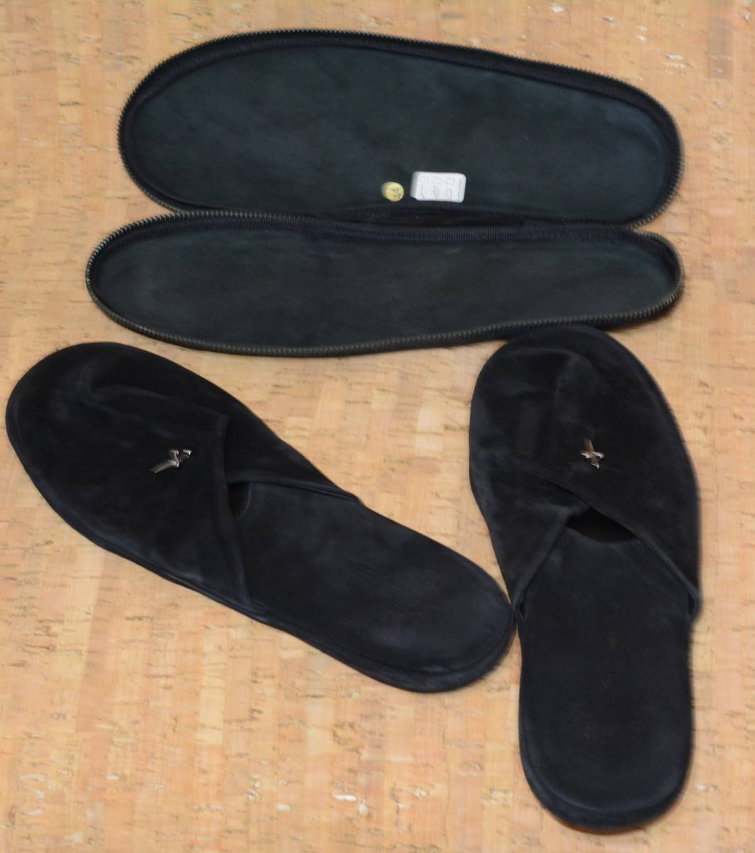  подлинный товар Pachi .tiPACIOTTI раунд застежка-молния место хранения сумка имеется сандалии 44 чёрный мужской салон обувь обувь 