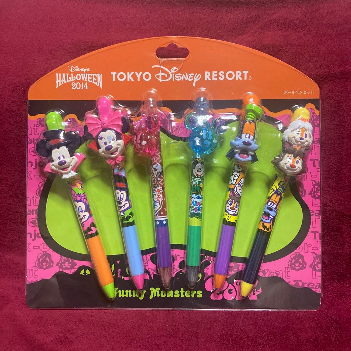 【未開封・未使用品】東京ディズニーリゾート ハロウィン2014 ボールペンセット 未開封・未使用品】東京ディズニーリゾート ハロウィン2014