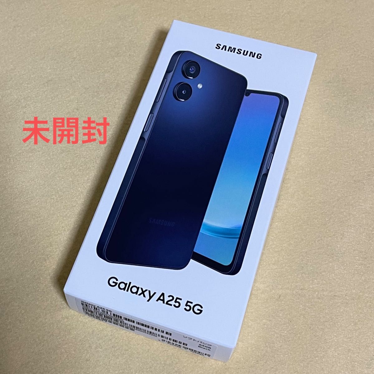 新品未開封 Samsung Galaxy A25 5G 本体 匿名配送 新品/未開封】Galaxy A25 5G ブラック 一括購入/SoftBank版SIM