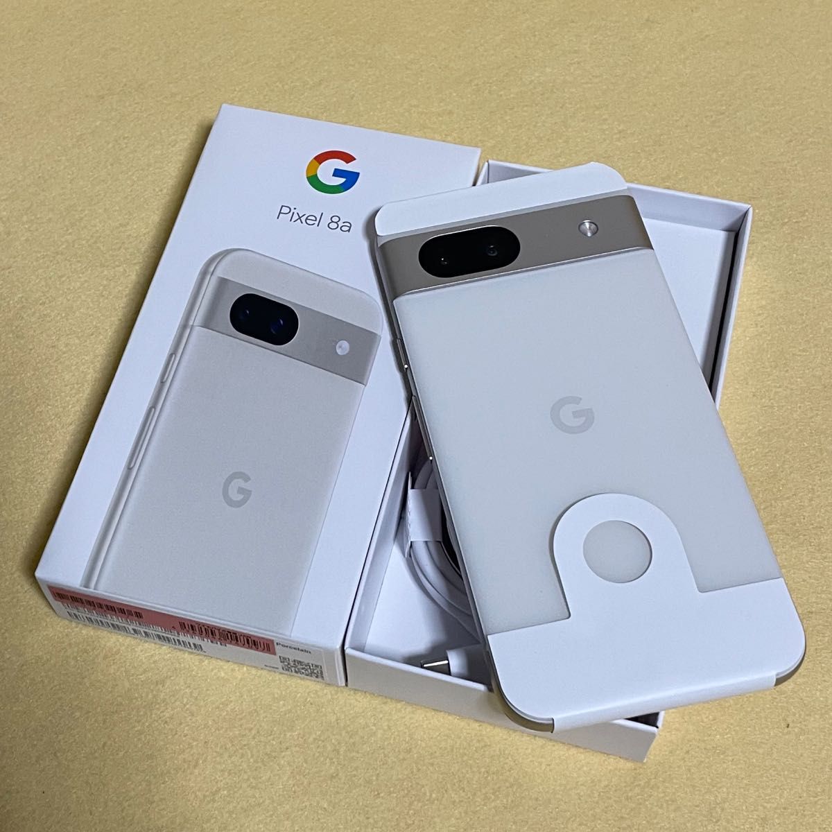 24時間限定お値下げ【超美品】Google Pixel 8a 本体 ポーセリン 新品/未使用】Google Pixel 8a ポーセリン 一括購入/Y mobile版
