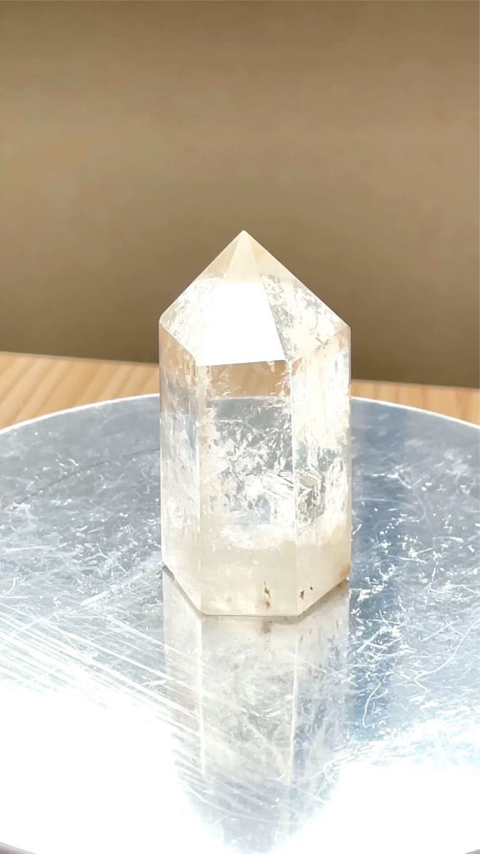 ヒマラヤ水晶原石ポイント パワーストーン【完全天然石】エネルギー覚醒済 完全浄化 本物 スピリチュアル 御守 オブジェ 置物
