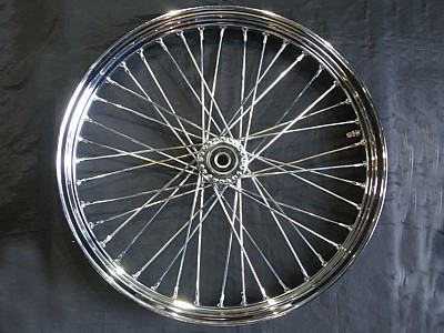  spool wheel 21×2.15 new goods chrome plating 40ps.@ spoke 